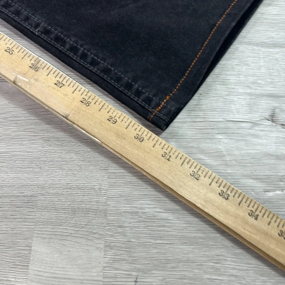 Tommy Bahama Standard Jeans Mens 35x32 Black Regular Straight Denim Dark Wash